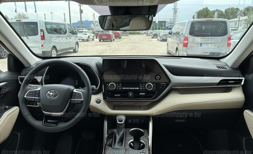 TOYOTA HIGHLANDER 2.5 Hybrid Prestige CVT üzembehelyezett 0km-es új autó! ÁFA-s