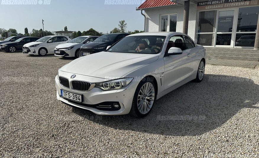 BMW 430i Luxury (Automata) Magyarországi. 2 tulaj. Harman&Kardon. Friss műszaki!