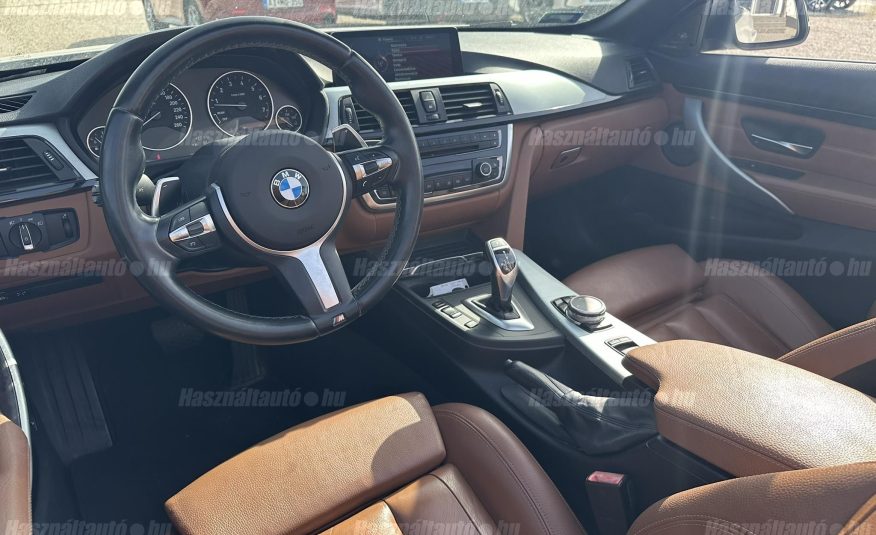 BMW 430i Luxury (Automata) Magyarországi. 2 tulaj. Harman&Kardon. Friss műszaki!