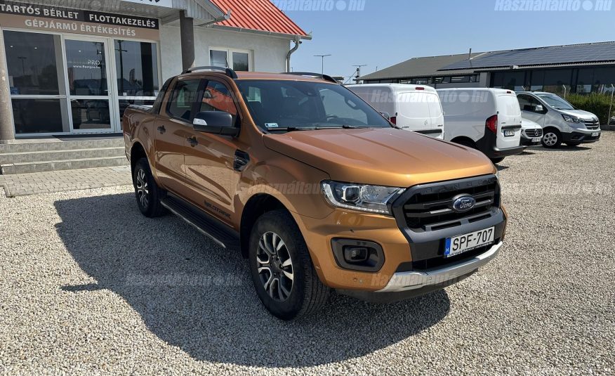 FORD RANGER 2.0 TDCi 4×4 Wild Trak (Automata) magyar. ÁFA-s. gyári garanciával! 3.5t horog