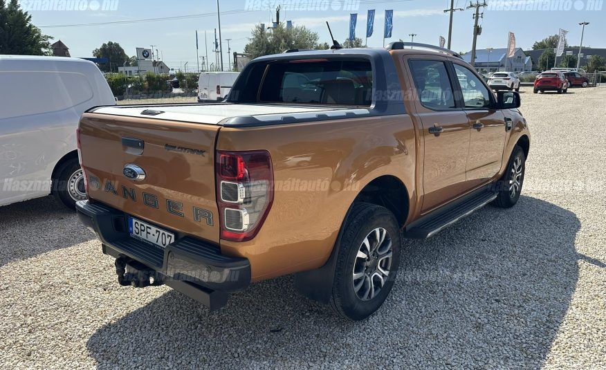 FORD RANGER 2.0 TDCi 4×4 Wild Trak (Automata) magyar. ÁFA-s. gyári garanciával! 3.5t horog