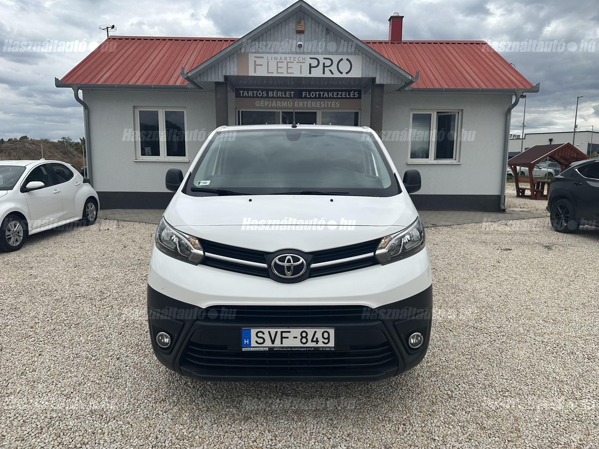 TOYOTA PROACE 2.0 D-4D Panel Van Active – L2H1 ÁFA-s. első tulajdonostól. végig szervizelt