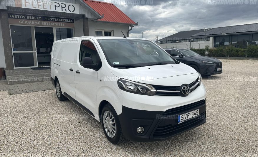 TOYOTA PROACE 2.0 D-4D Panel Van Active – L2H1 ÁFA-s. első tulajdonostól. végig szervizelt
