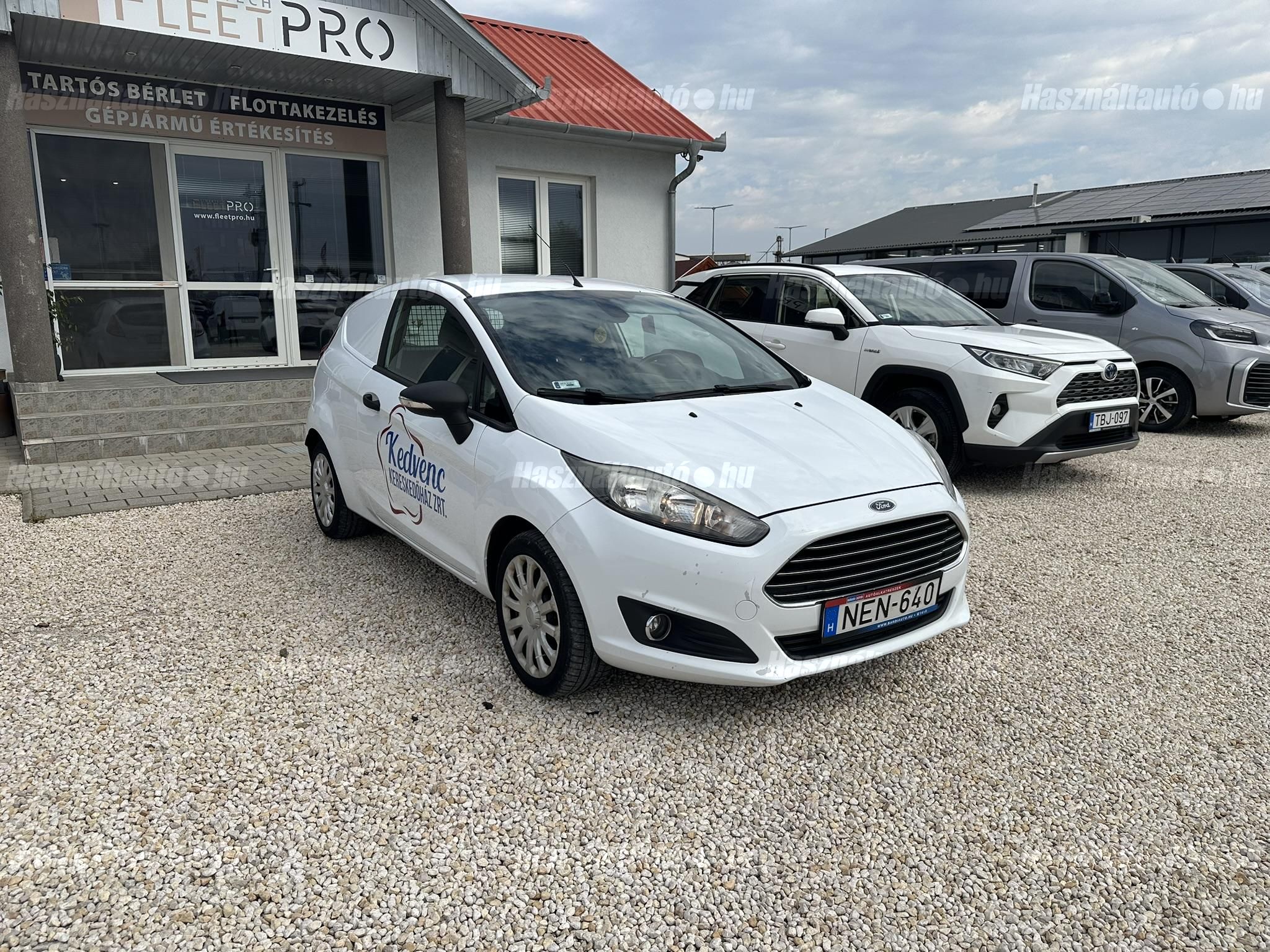 FORD FIESTA Van 1.5 TDCi Trend EURO6 Magyarországi. Friss műszakival