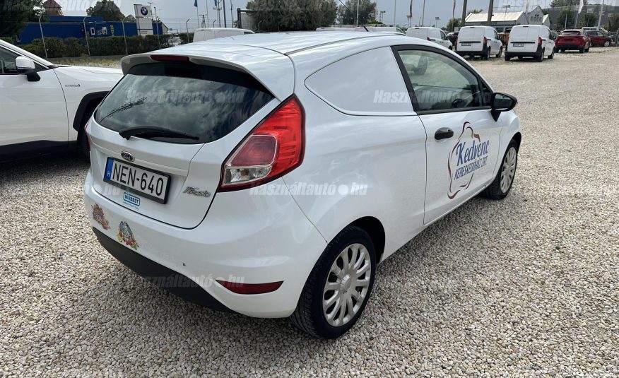 FORD FIESTA Van 1.5 TDCi Trend EURO6 Magyarországi. Friss műszakival