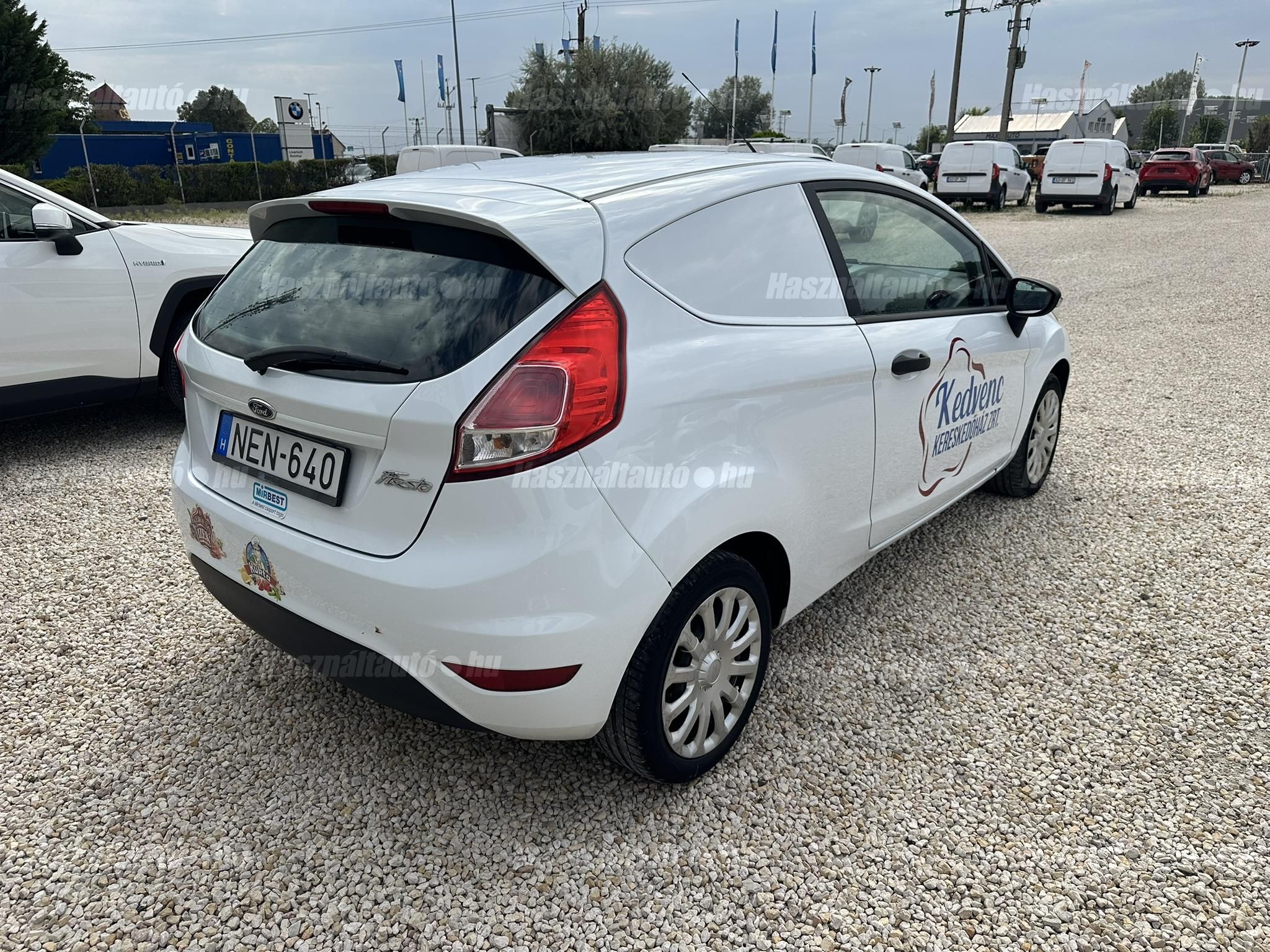 FORD FIESTA Van 1.5 TDCi Trend EURO6 Magyarországi. Friss műszakival