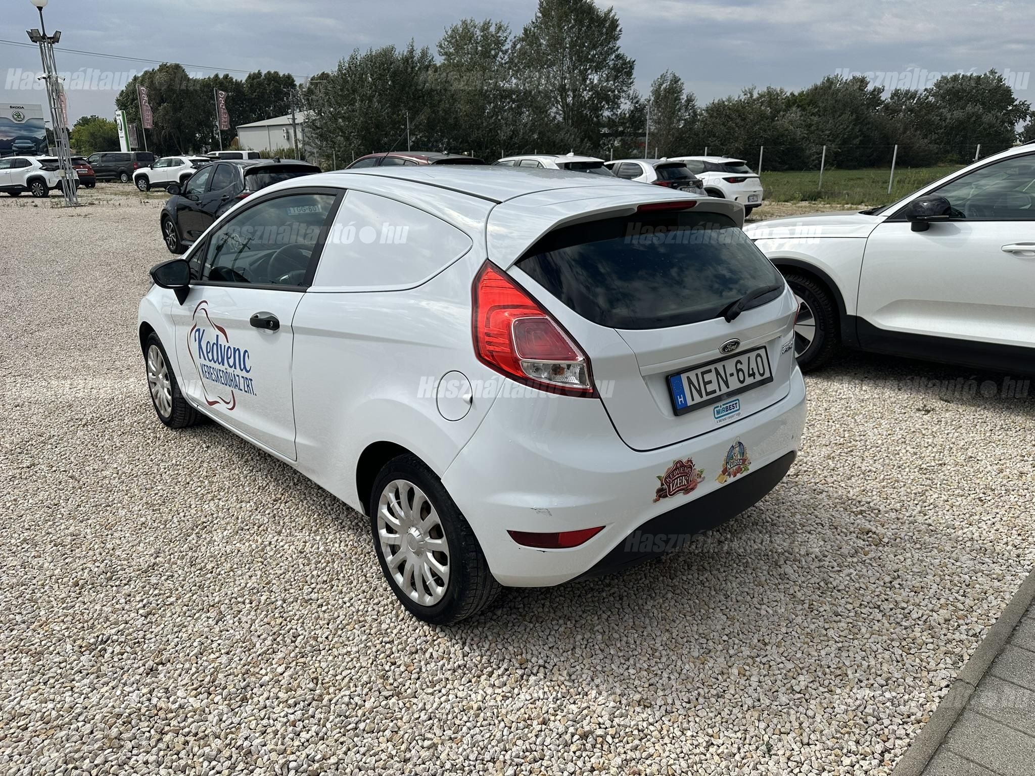 FORD FIESTA Van 1.5 TDCi Trend EURO6 Magyarországi. Friss műszakival
